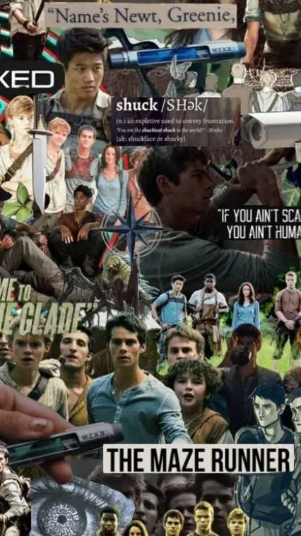 ai character: the maze runner  background