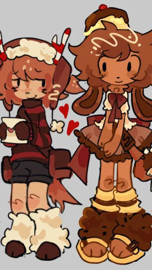 ai character: ReindeerBunny background