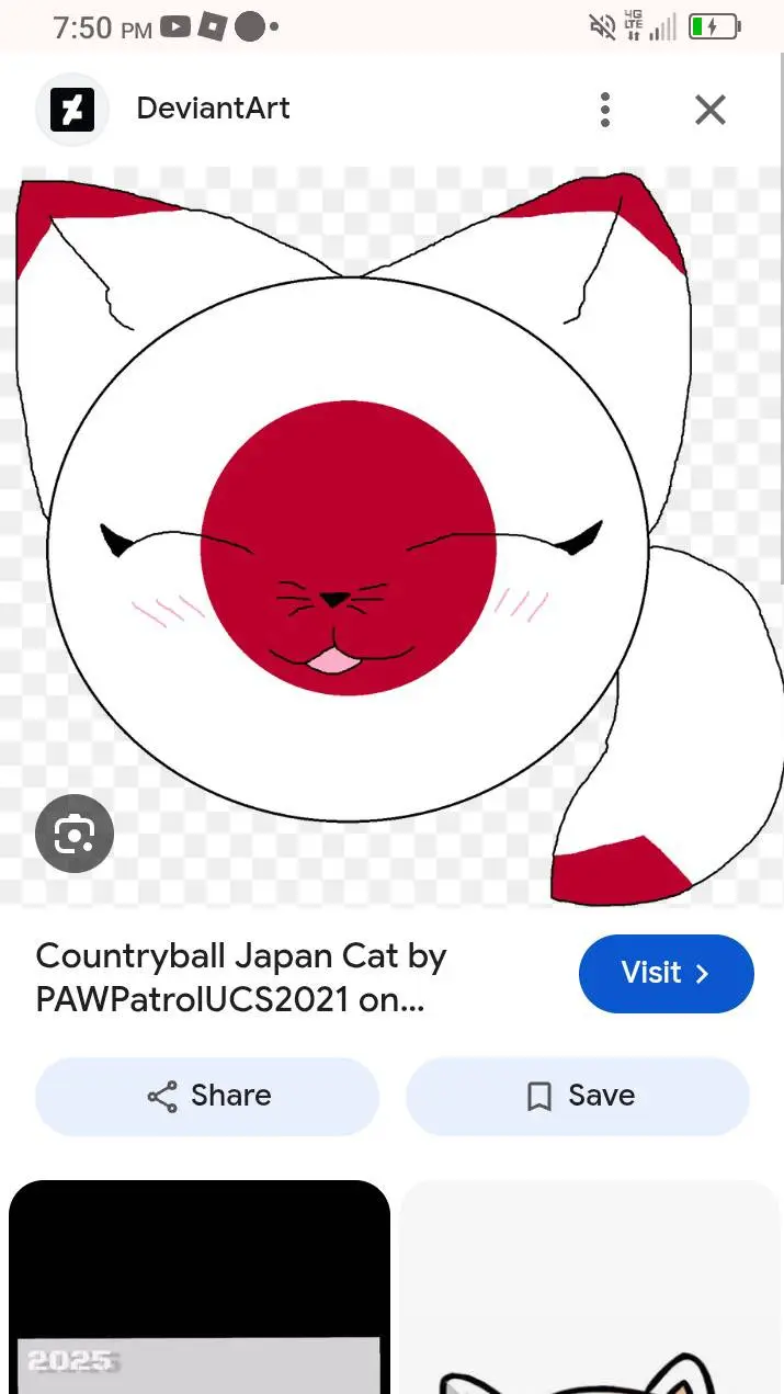 ai character: Japan (cat) background