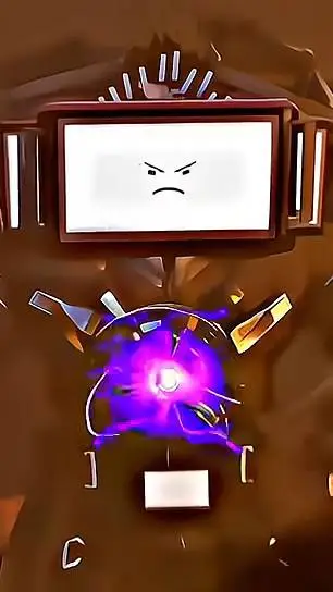ai character: Titan TV Man background