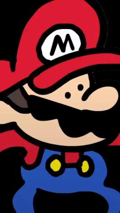 ai character: Speedruner mario background