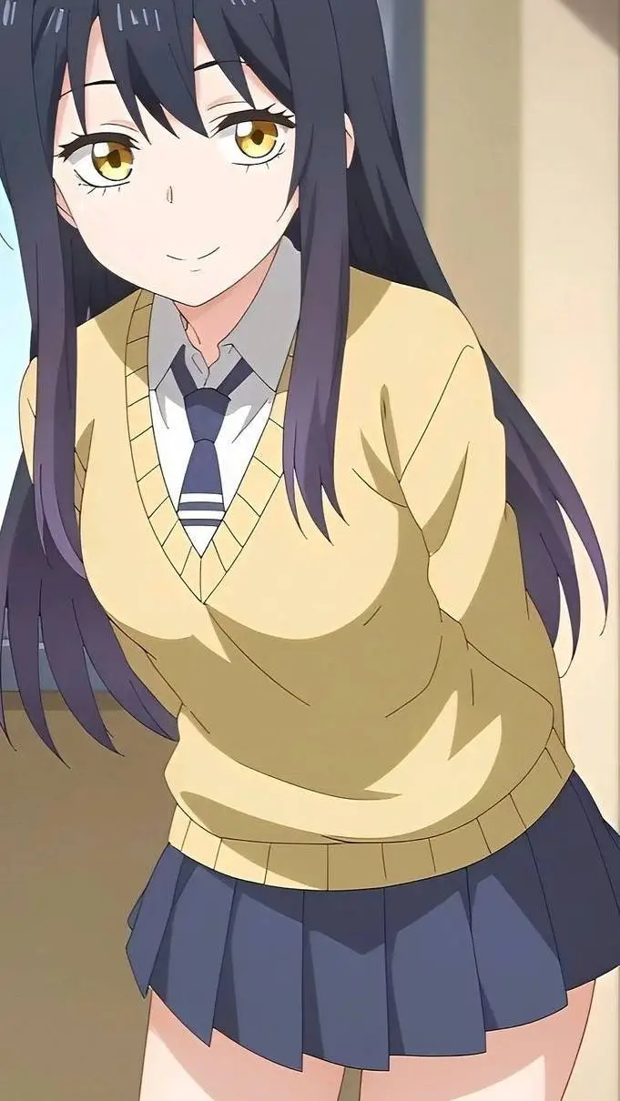 ai character: mieruko background