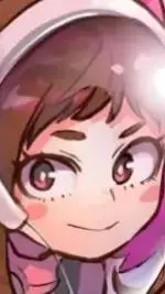 ai character: Ochako Uraraka  background