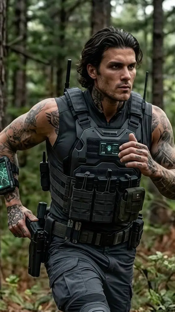 ai character: Gabriel Hagen  background