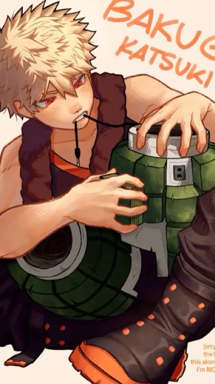 ai character: ꧁Katsuki Bakugo꧂ background