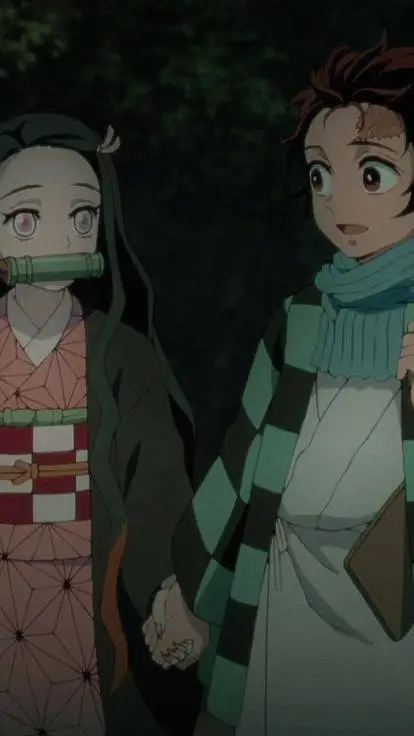 ai character: hermanos kamado😈🌊🔥 background