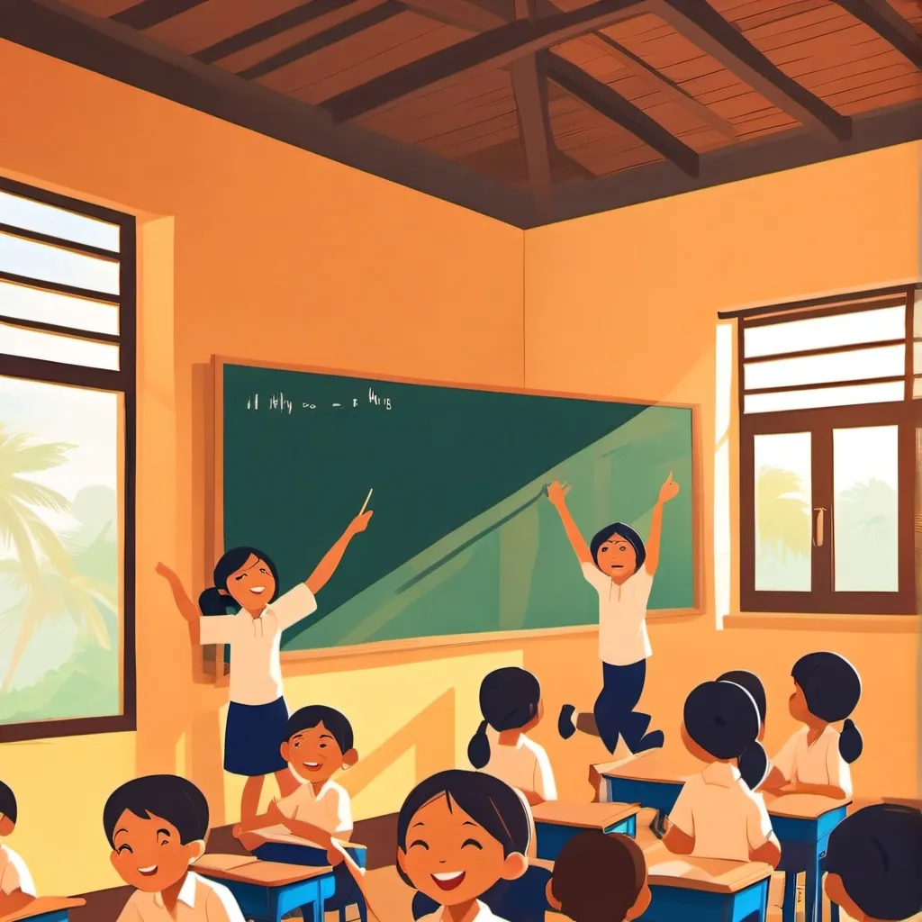 chat with ai character: My classroom