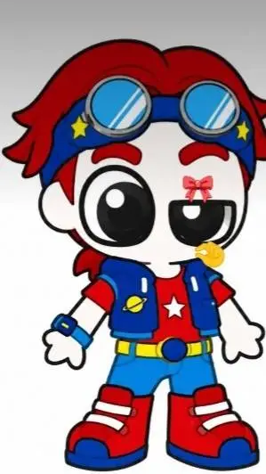 ai character: Astro Turbo/Aldrin background