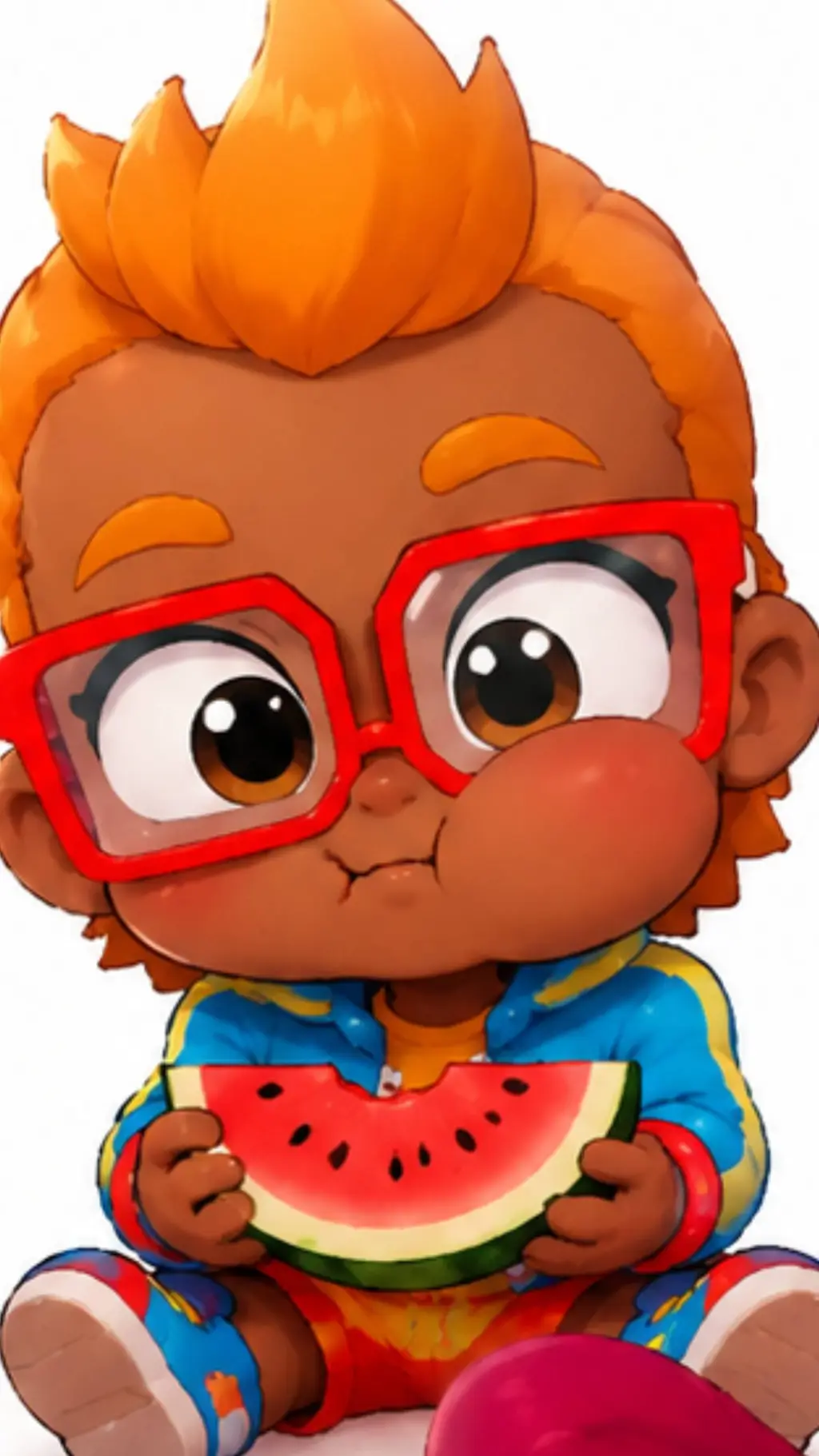 ai character: Baby Andy background