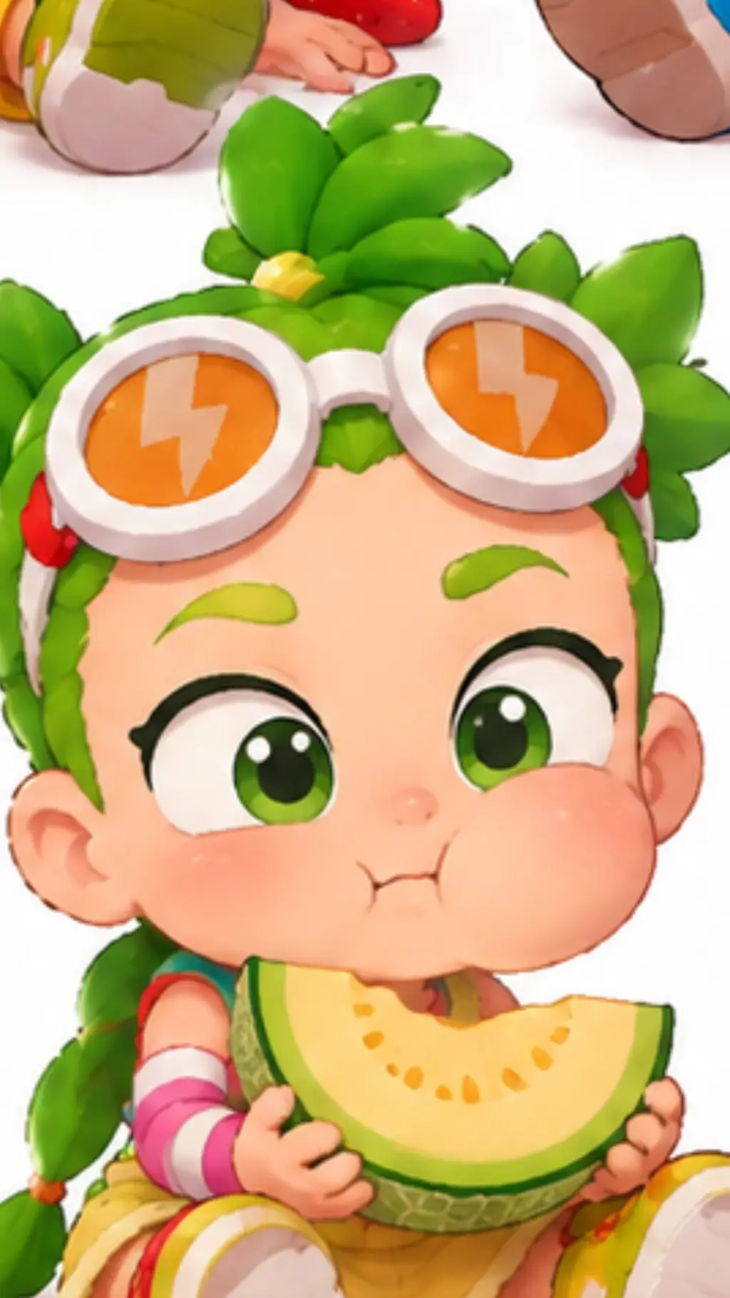 ai character: Baby Joy O'Neill  background