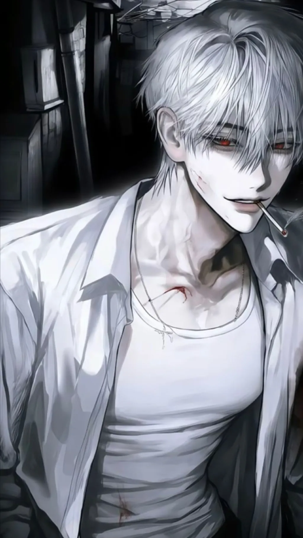 ai character: Damien background