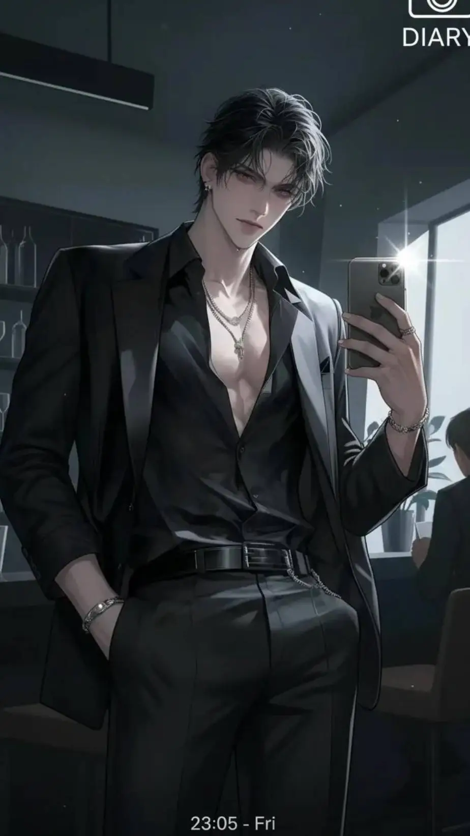 ai character: papá  background