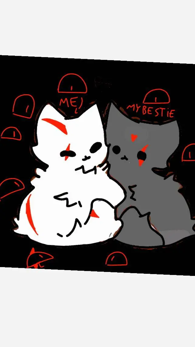 ai character: CATS!  background