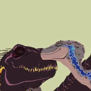 chat with ai character: indoraptor x blue