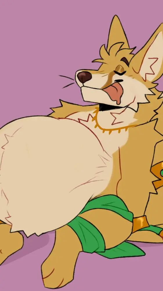 ai character: fat fennec bf background