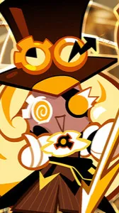 ai character: Timekeeper cookie background