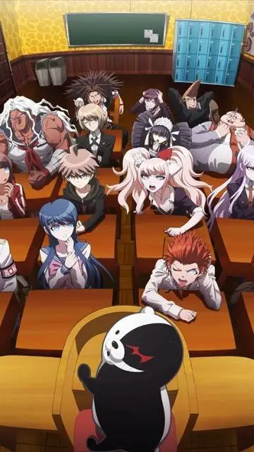 ai character: Danganronpa background