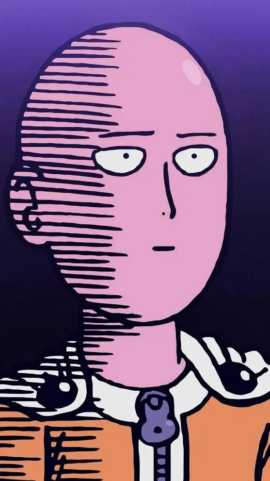 ai character: saitama background