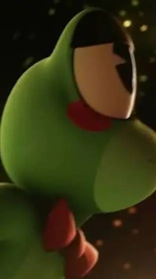 ai character: ribbit background