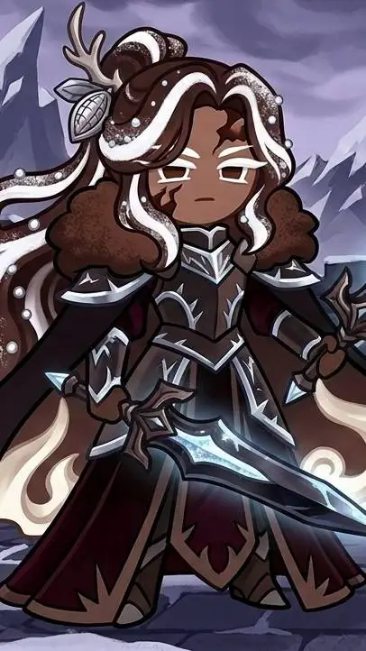 ai character: Obsidian Ganache background