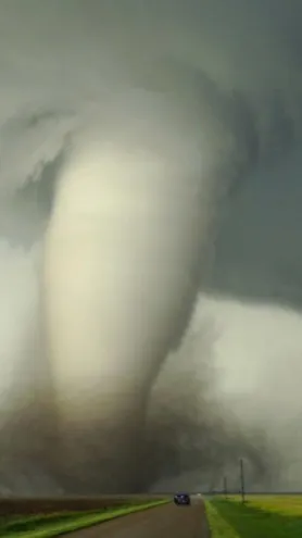 ai character: El reno tornado  background