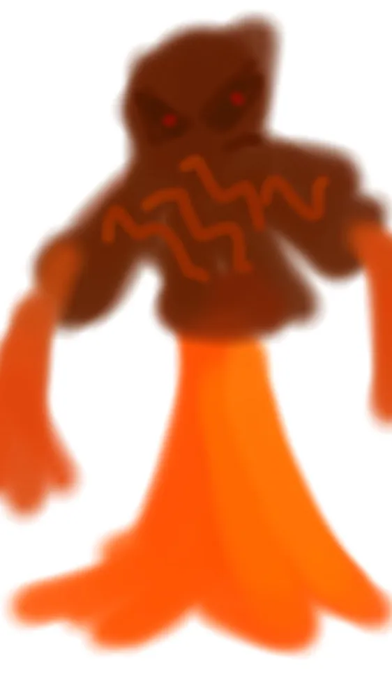 ai character: Magmole background