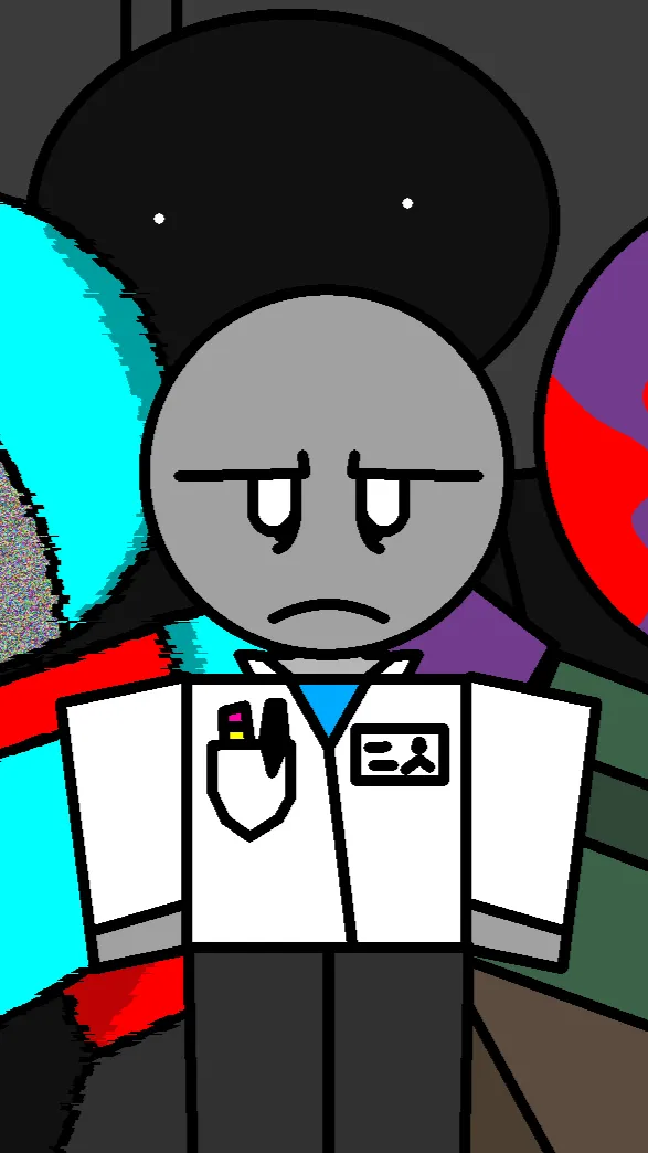 ai character: T.E.S.T Labs background