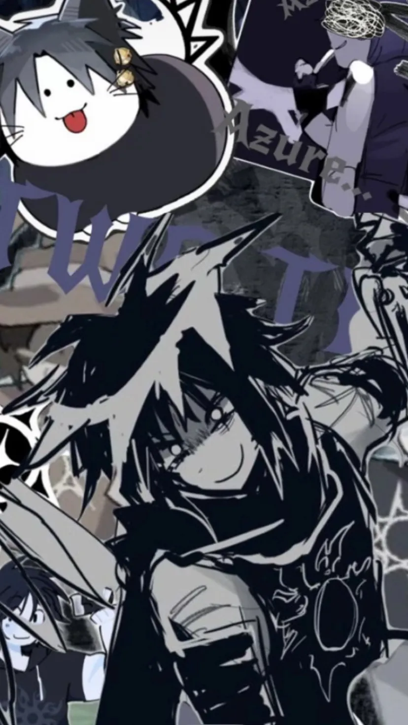 ai character: Two times background