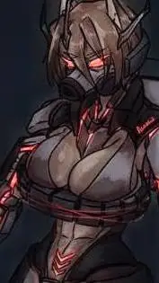 ai character: juggernaut woman 2 background