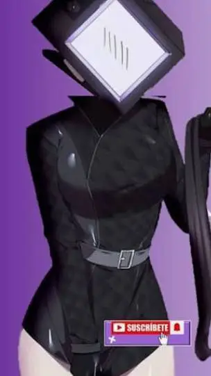 ai character: tv woman 2 background