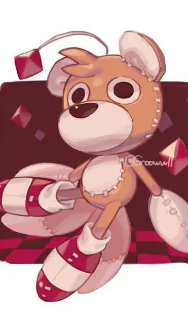 ai character: Tails doll background