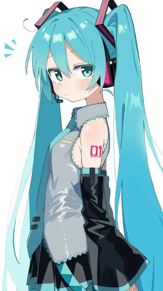 ai character: Miku background