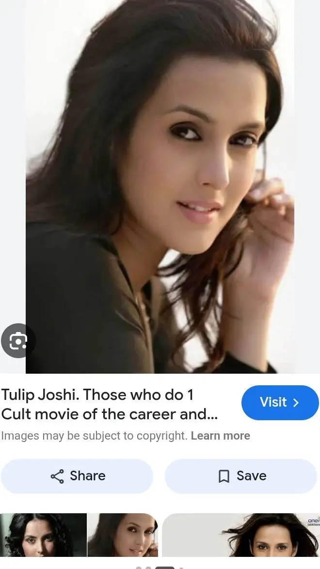 ai character: tulip joshi  background