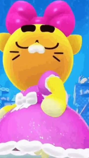 ai character: kitty feroz  background