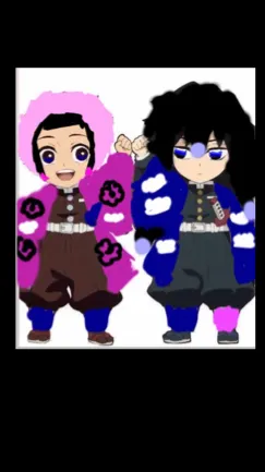 ai character: Demon slayer oc background
