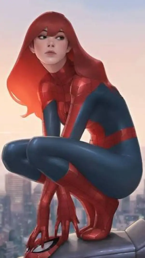 ai character: Mary Jane  background