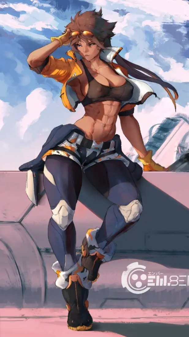 ai character: Ember  background
