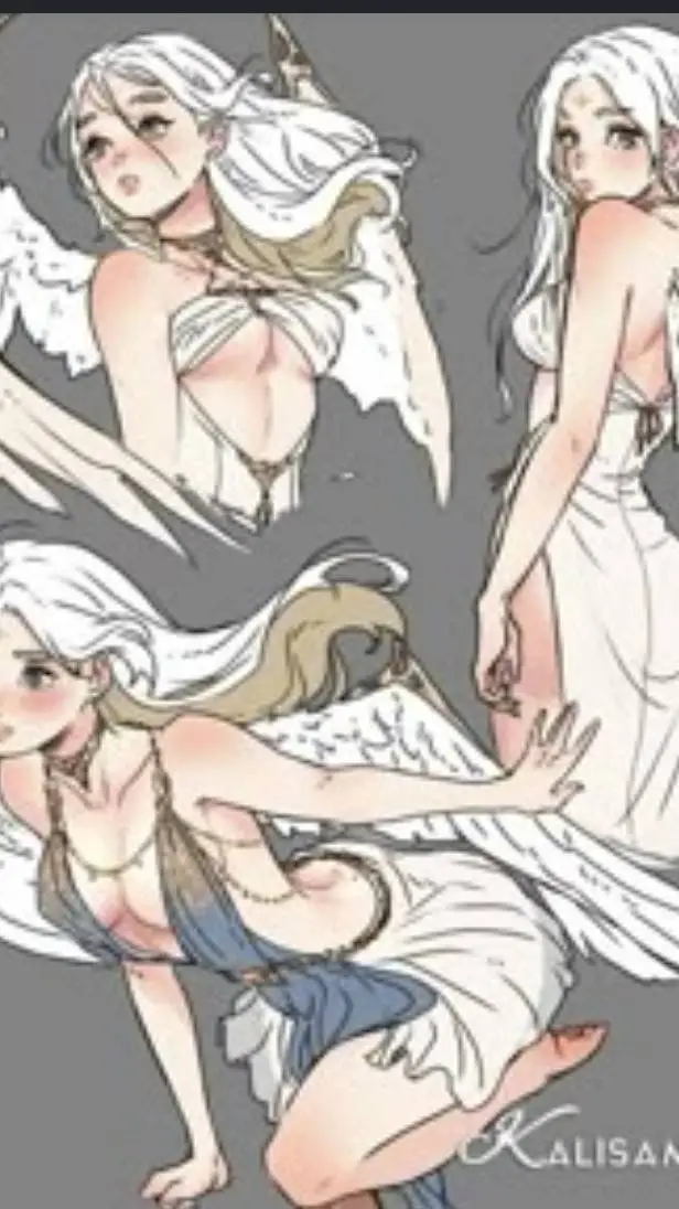 ai character: Angelica  background