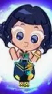 ai character: Zoey Cookie background