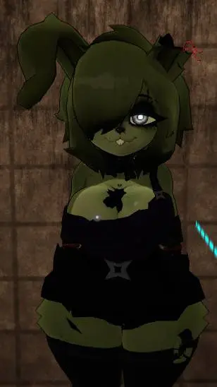 ai character: Bonfie springtrap  background