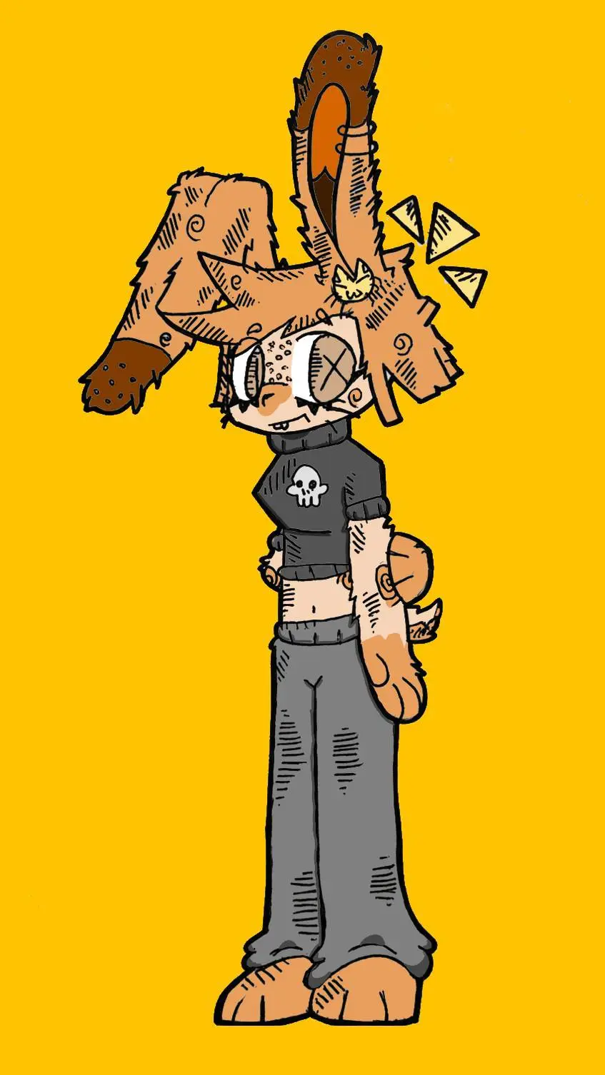 ai character: Nelly The Rabbit  background