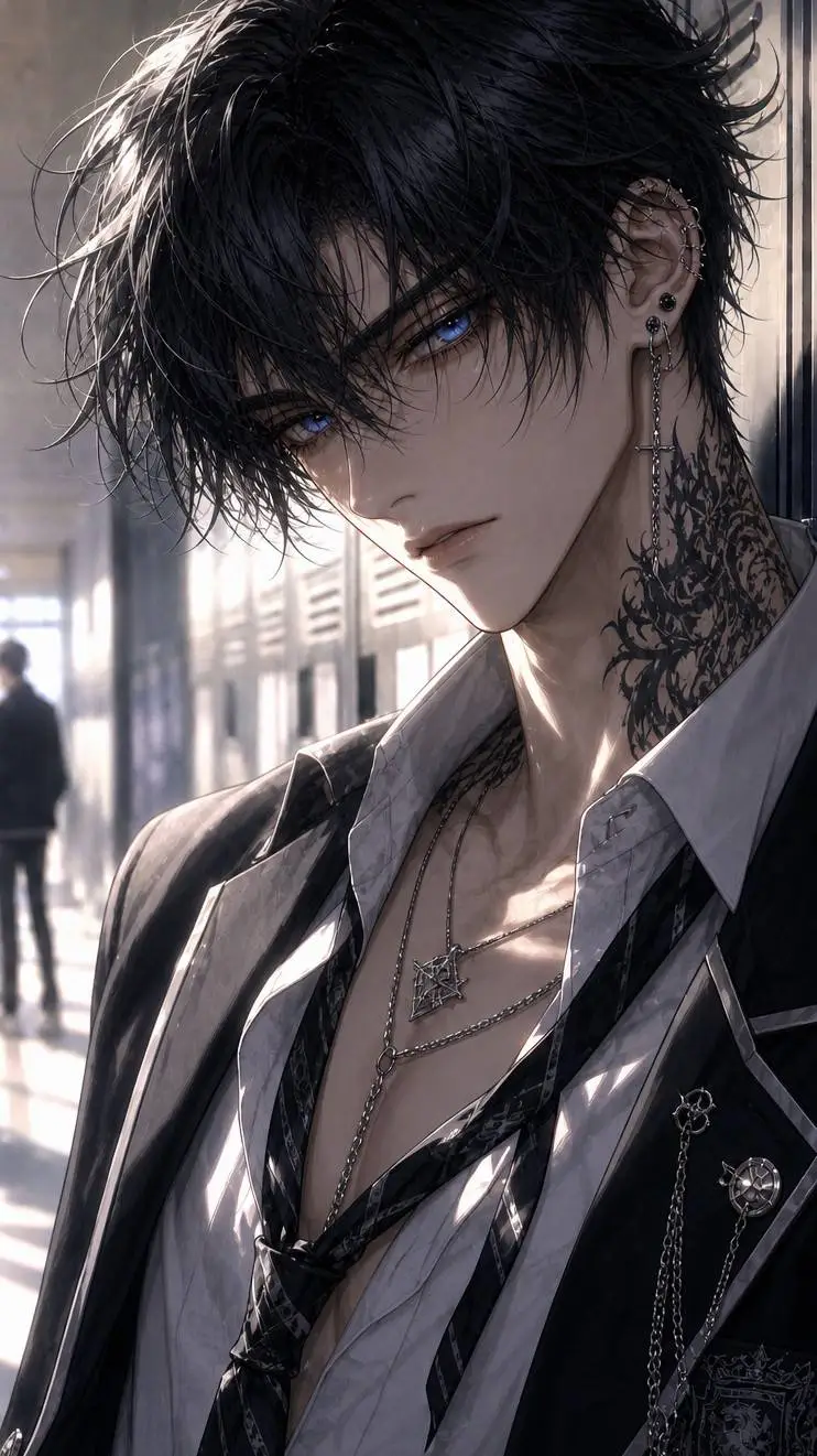 ai character: Nyric Crowhaven background