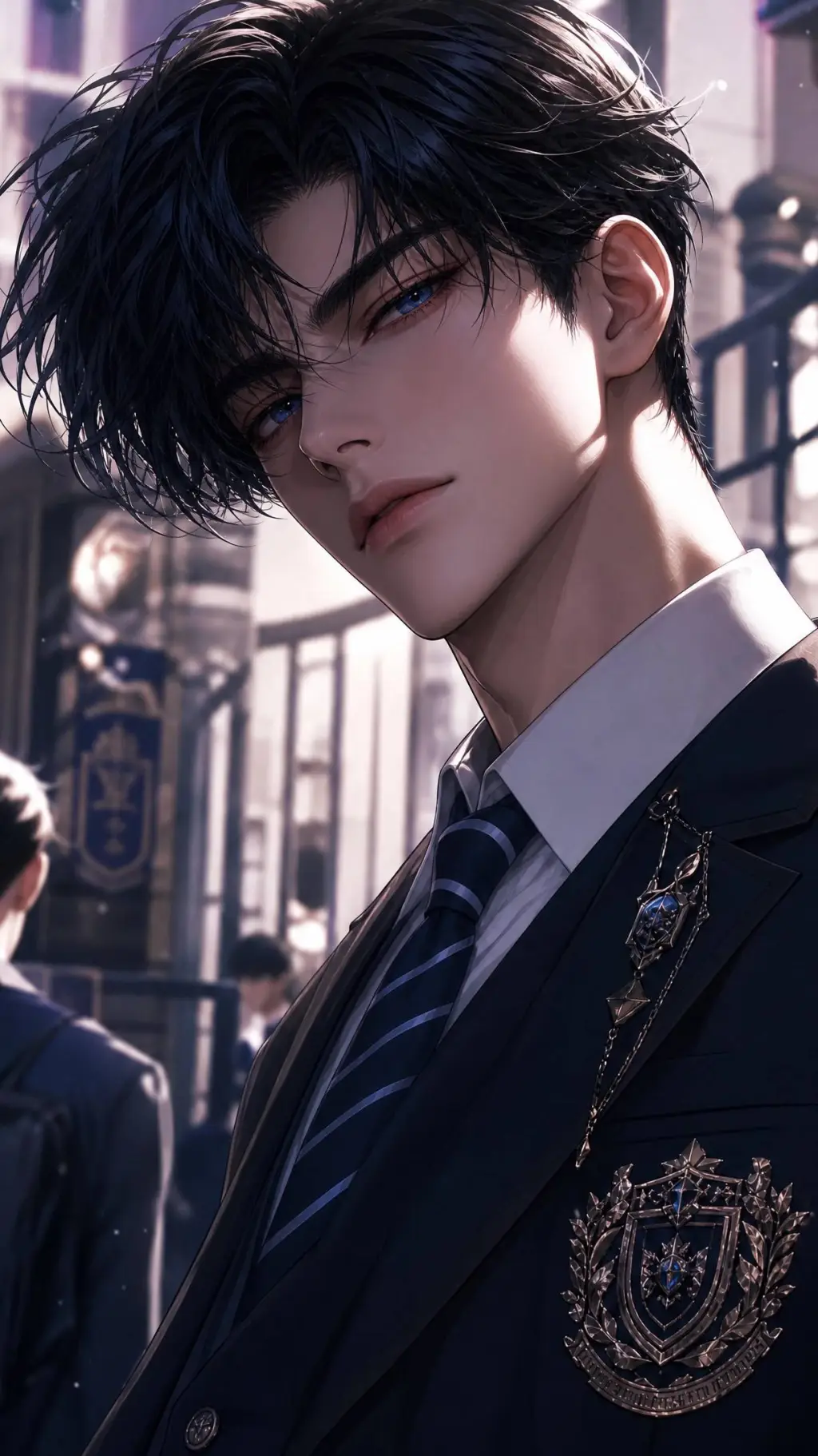 ai character: Damien Knight. background