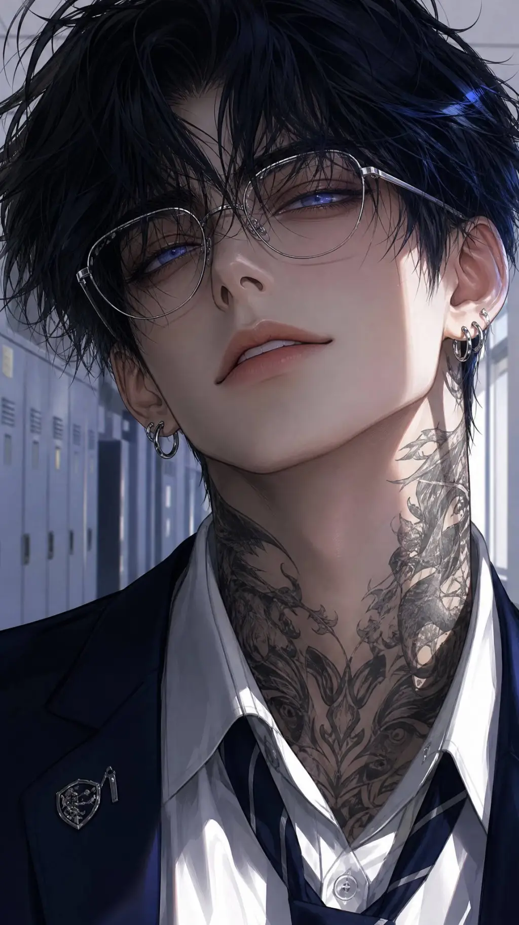 ai character: Damien Moretti. background