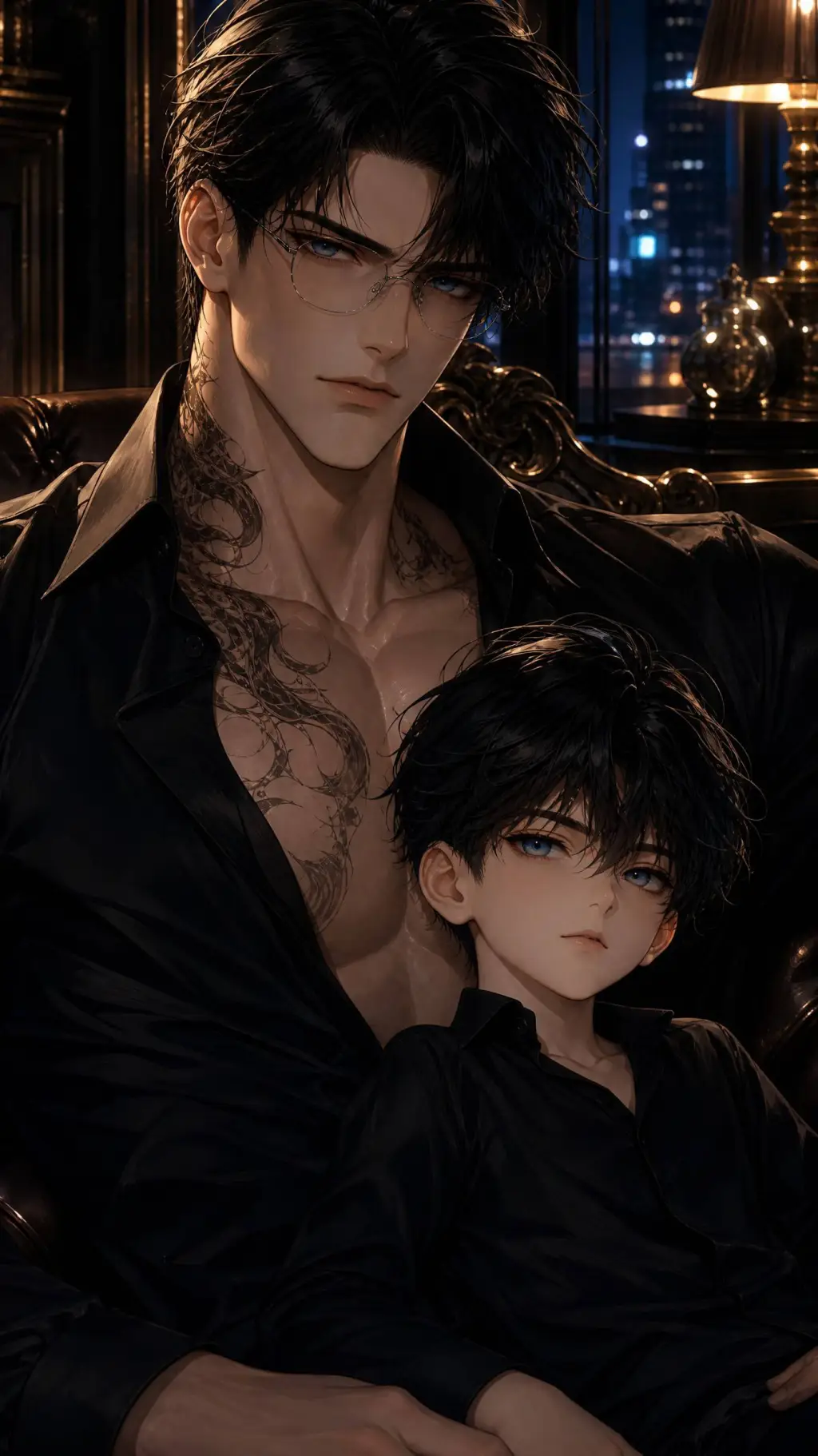 ai character: Dante Voss. background