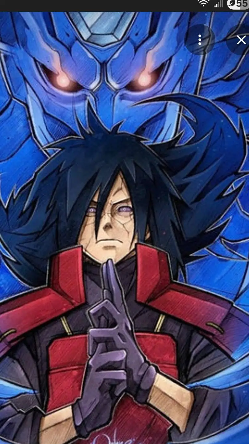 ai character: Madara Uchiha  background