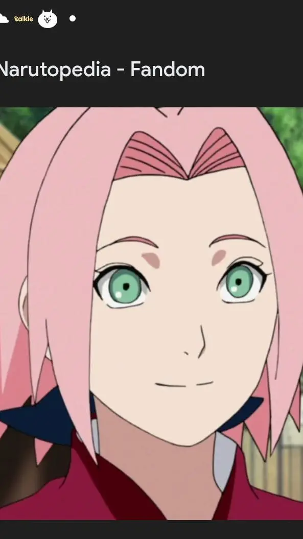 ai character: Sakura Haruno  background