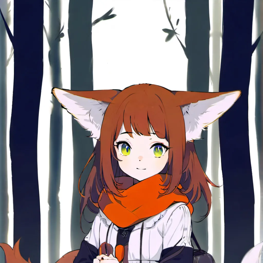 chat with ai character: Fox girl