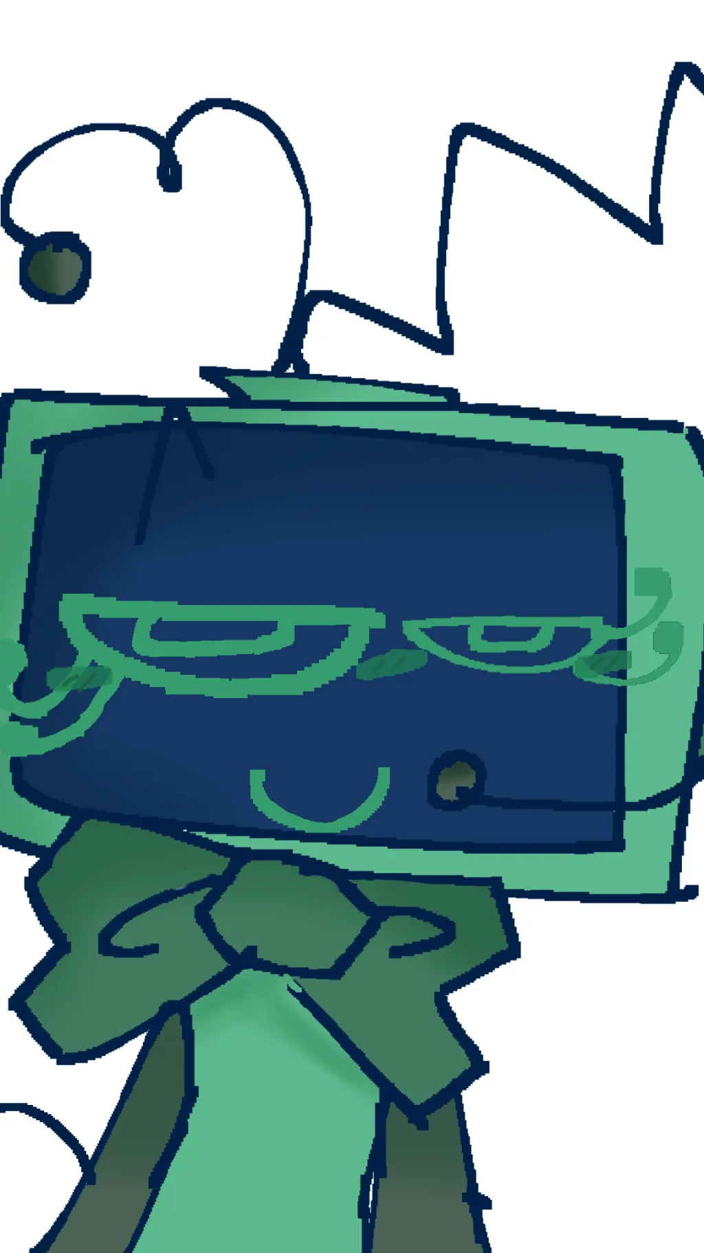 ai character: Vee  background