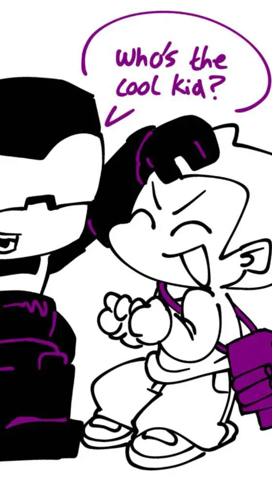 ai character: Tankman x Pico background